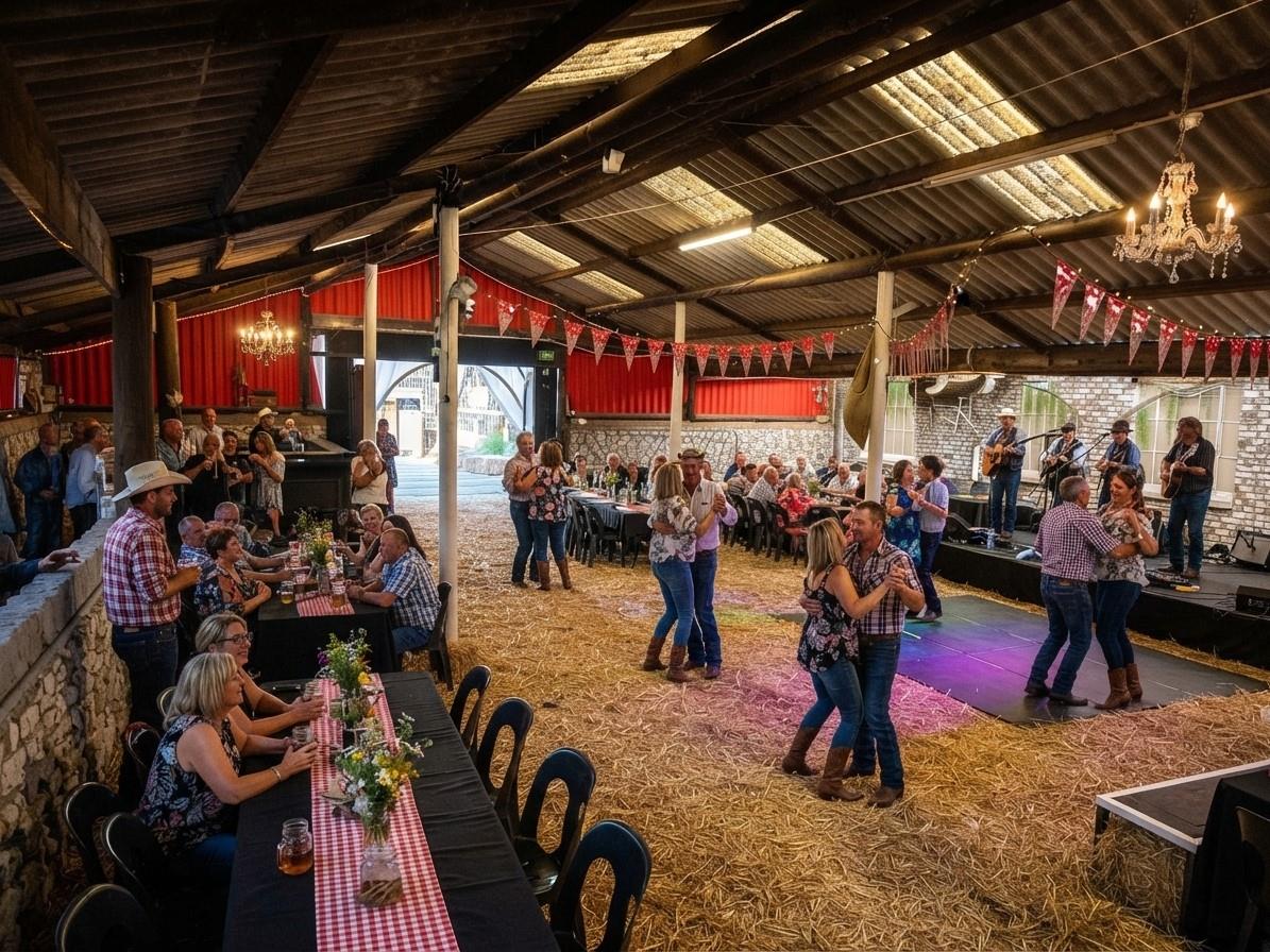 Adult function in the Rustic Barn at Lat Wai